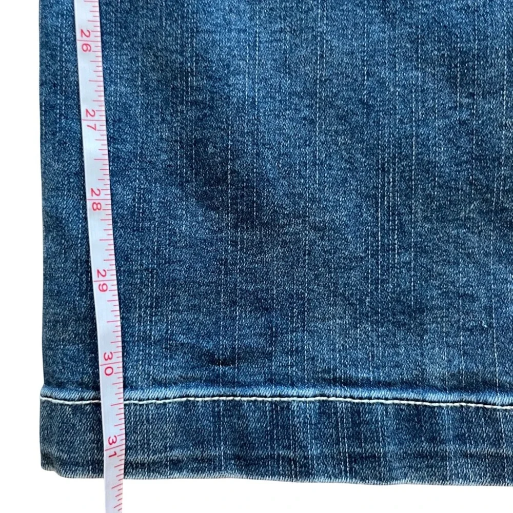 True Religion Cargo SN Straight Carpenter Jeans Med Wintry Wash 600876‎ Mens 28
